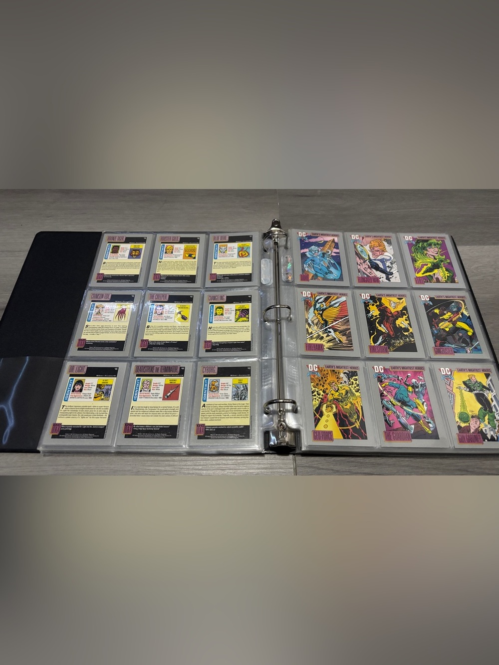 1991 Impel DC Comics Cosmic Cards Complete Base Set + 5 Holo Cards Mint